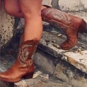 Full-Grain Leather Nocona cowboy boots